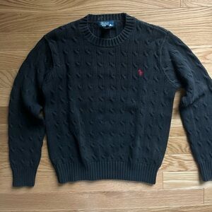 Black Ralph Lauren kids sweater